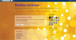 Desktop Screenshot of mentescuriosascomplu.blogspot.com