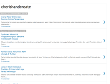 Tablet Screenshot of cherishandcreate.blogspot.com