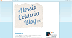 Desktop Screenshot of alessiocoluccia.blogspot.com