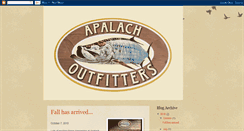 Desktop Screenshot of apalachoutfitters.blogspot.com