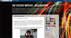 Desktop Screenshot of coconutwirelessconnection.blogspot.com