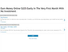 Tablet Screenshot of moneyearningonlineblog.blogspot.com