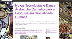 Desktop Screenshot of dancaarabesexualidadehumana.blogspot.com