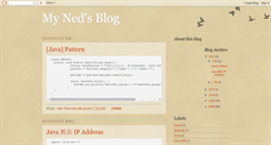 Desktop Screenshot of myned.blogspot.com