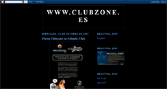 Desktop Screenshot of clubzonebcn.blogspot.com