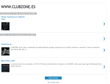 Tablet Screenshot of clubzonebcn.blogspot.com