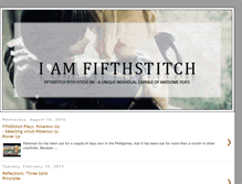 Tablet Screenshot of fifthstitch-blog.blogspot.com