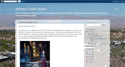 Desktop Screenshot of jeremyindie.blogspot.com