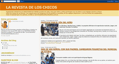 Desktop Screenshot of larevistadeloschicos.blogspot.com