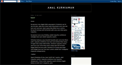 Desktop Screenshot of amalkurniawan.blogspot.com