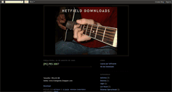 Desktop Screenshot of hetfielddownloads.blogspot.com