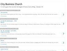 Tablet Screenshot of citybiblewatch.blogspot.com