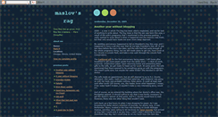 Desktop Screenshot of maslovsrag.blogspot.com