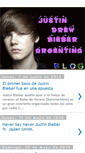 Mobile Screenshot of justin-drew-bieber-argentina.blogspot.com