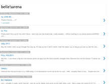 Tablet Screenshot of bellearena.blogspot.com