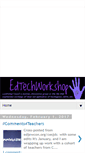 Mobile Screenshot of edtechworkshop.blogspot.com