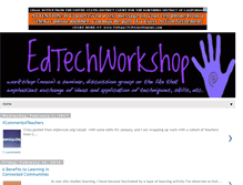 Tablet Screenshot of edtechworkshop.blogspot.com