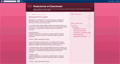 Desktop Screenshot of kwiaciarnia-czluchow.blogspot.com