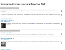 Tablet Screenshot of foroinfraestructuradeportivamvd.blogspot.com