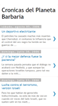 Mobile Screenshot of cronicasdebarbaria.blogspot.com