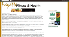 Desktop Screenshot of fayettefitness.blogspot.com