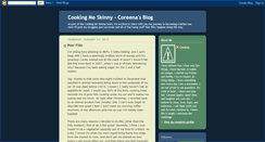 Desktop Screenshot of cookingmeskinny-coreena.blogspot.com