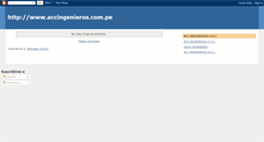 Desktop Screenshot of accingenieros.blogspot.com