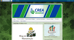 Desktop Screenshot of creajovemdf.blogspot.com