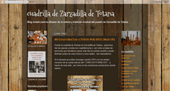 Desktop Screenshot of cuadrilladezarzadilladetotana.blogspot.com