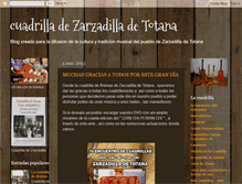 Tablet Screenshot of cuadrilladezarzadilladetotana.blogspot.com