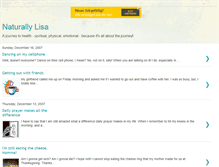 Tablet Screenshot of naturallylisa.blogspot.com