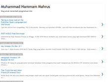 Tablet Screenshot of hammam19mahrus.blogspot.com