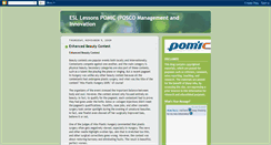 Desktop Screenshot of pomicmanilaeslclass.blogspot.com