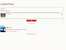 Tablet Screenshot of jelajahpasar.blogspot.com