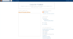 Desktop Screenshot of calciovario.blogspot.com