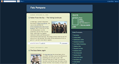 Desktop Screenshot of fatspompano.blogspot.com
