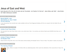 Tablet Screenshot of jesusofeastandwest.blogspot.com