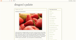 Desktop Screenshot of dragonspalate.blogspot.com