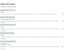 Tablet Screenshot of liketheheart.blogspot.com