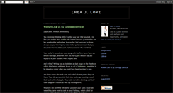 Desktop Screenshot of ljlove.blogspot.com