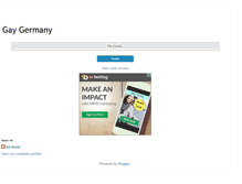 Tablet Screenshot of gaygermany.blogspot.com