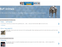 Tablet Screenshot of buffanimals.blogspot.com