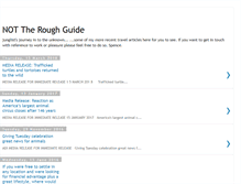 Tablet Screenshot of nottheroughguide.blogspot.com