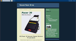 Desktop Screenshot of pacer30nss.blogspot.com