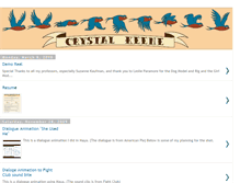 Tablet Screenshot of crystalkeene.blogspot.com