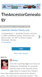 Mobile Screenshot of ancestorgenealogy.blogspot.com