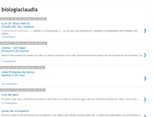 Tablet Screenshot of cienciasbiologicas50.blogspot.com