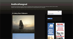 Desktop Screenshot of andhrahangout.blogspot.com