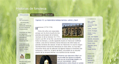 Desktop Screenshot of historiasdefonoteca.blogspot.com