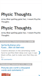 Mobile Screenshot of physicthoughts.blogspot.com